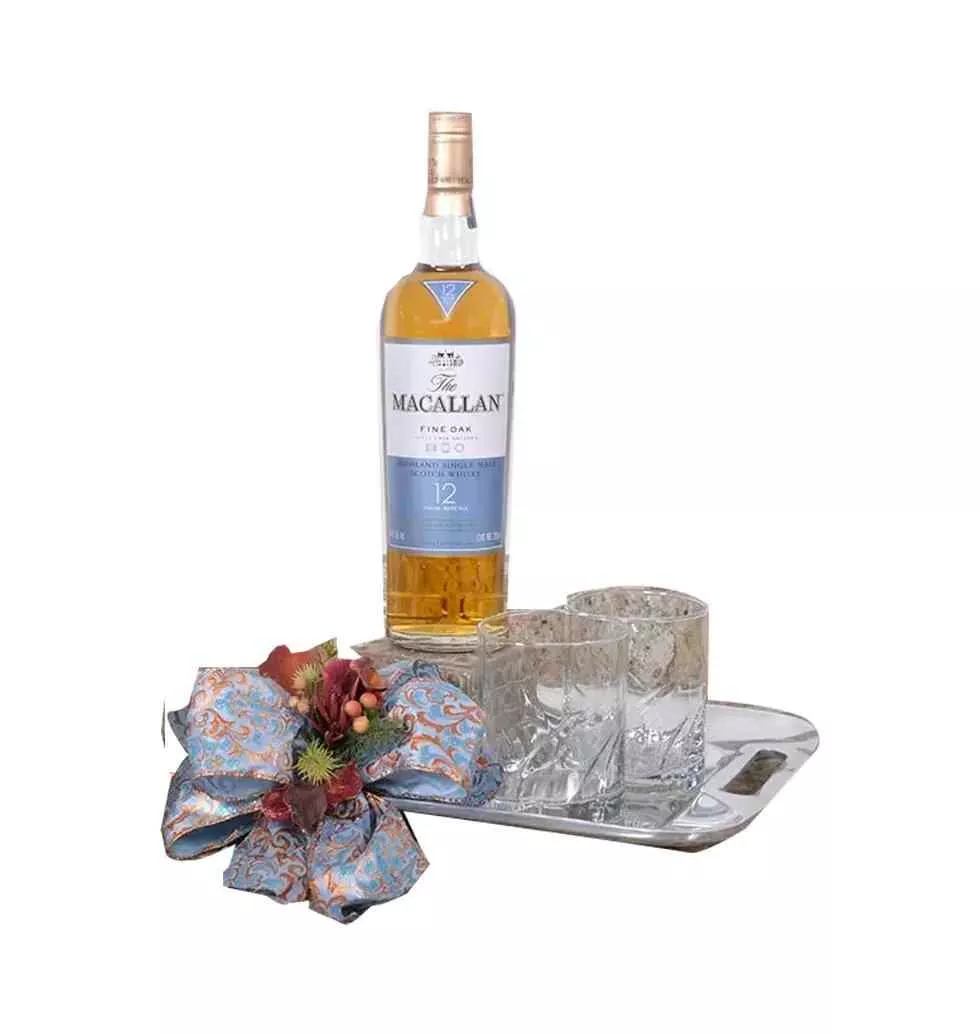 Macallan 12 Years Malt Whiskey Gift Set